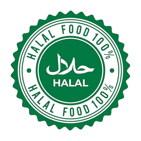 100% Halal food